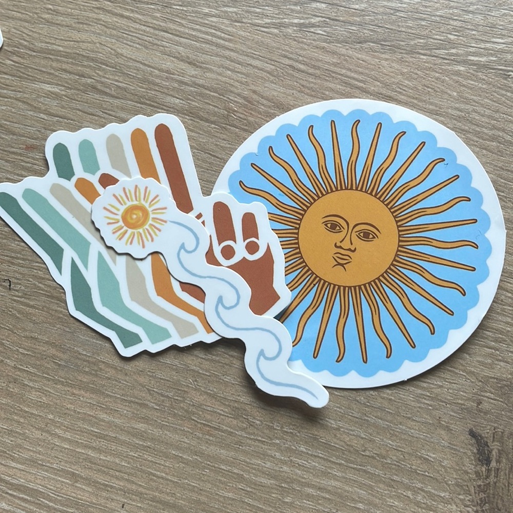 bohemian sticker pack